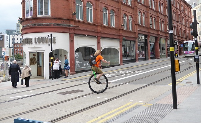 Bigger wheel unicycle