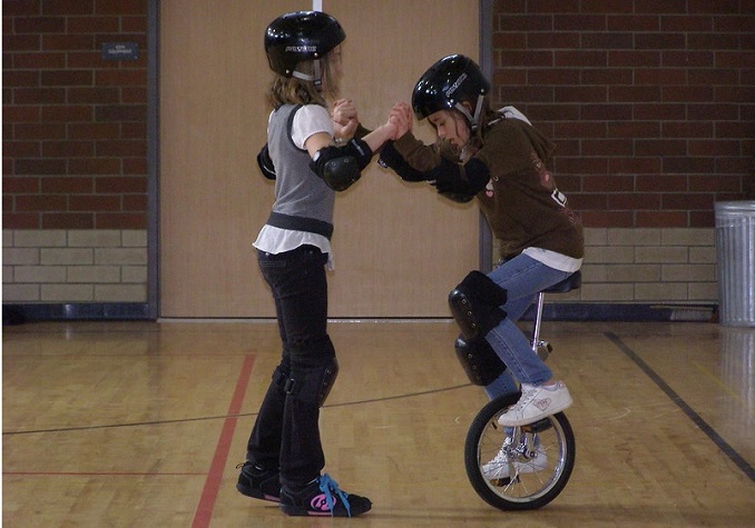 How to Teach Unicycling to Beginners