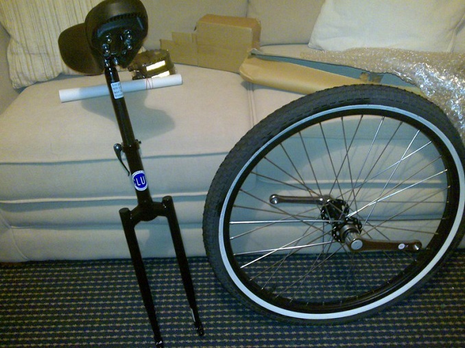 The Parts Of A Unicycle